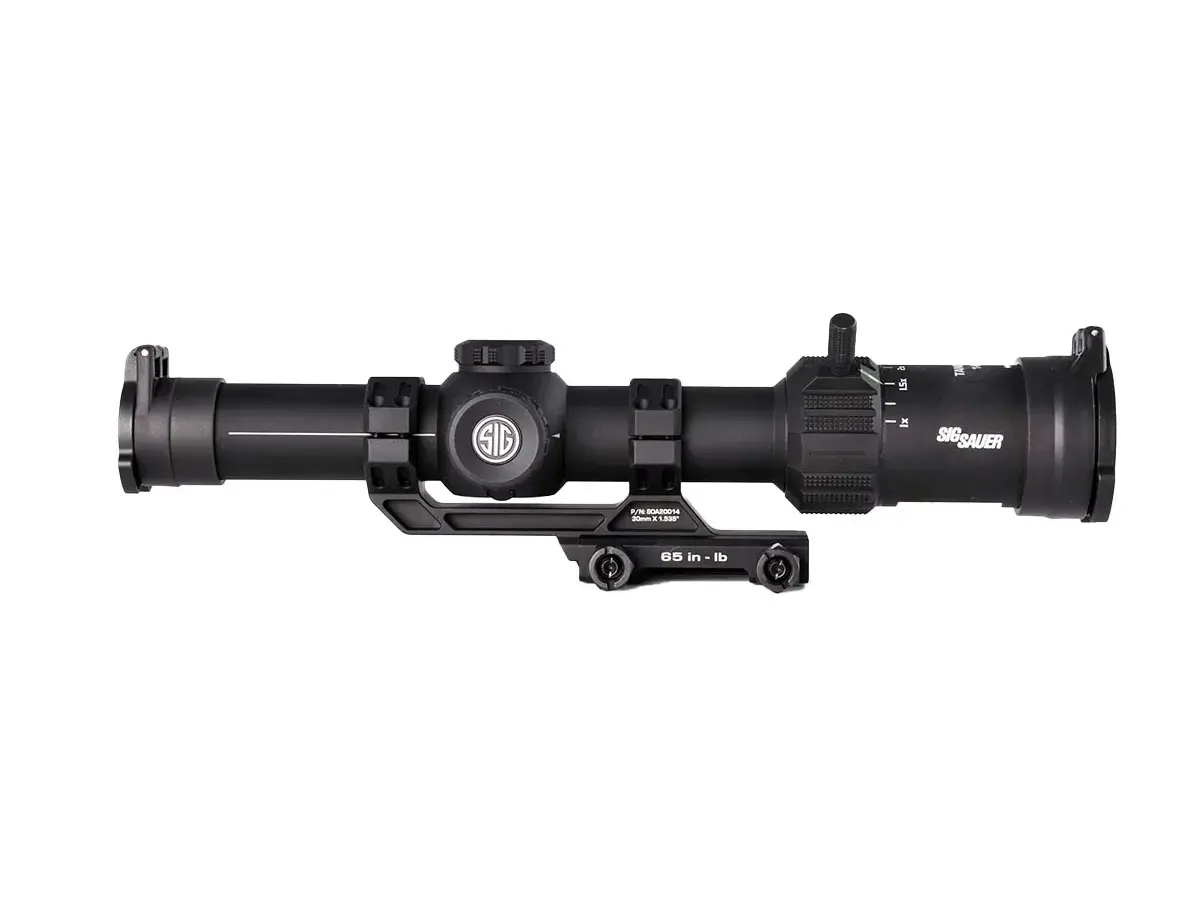 Tango MSR 1-6X24Mm FFP Ill BDC 6 Reticle W/Mount Black - photo 4