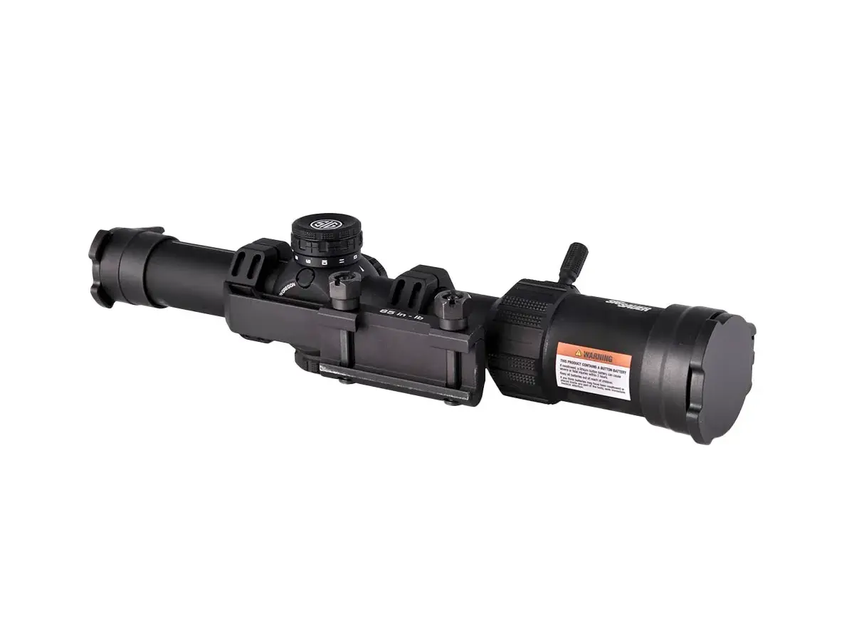 Tango MSR 1-6X24Mm FFP Ill BDC 6 Reticle W/Mount Black - photo 5