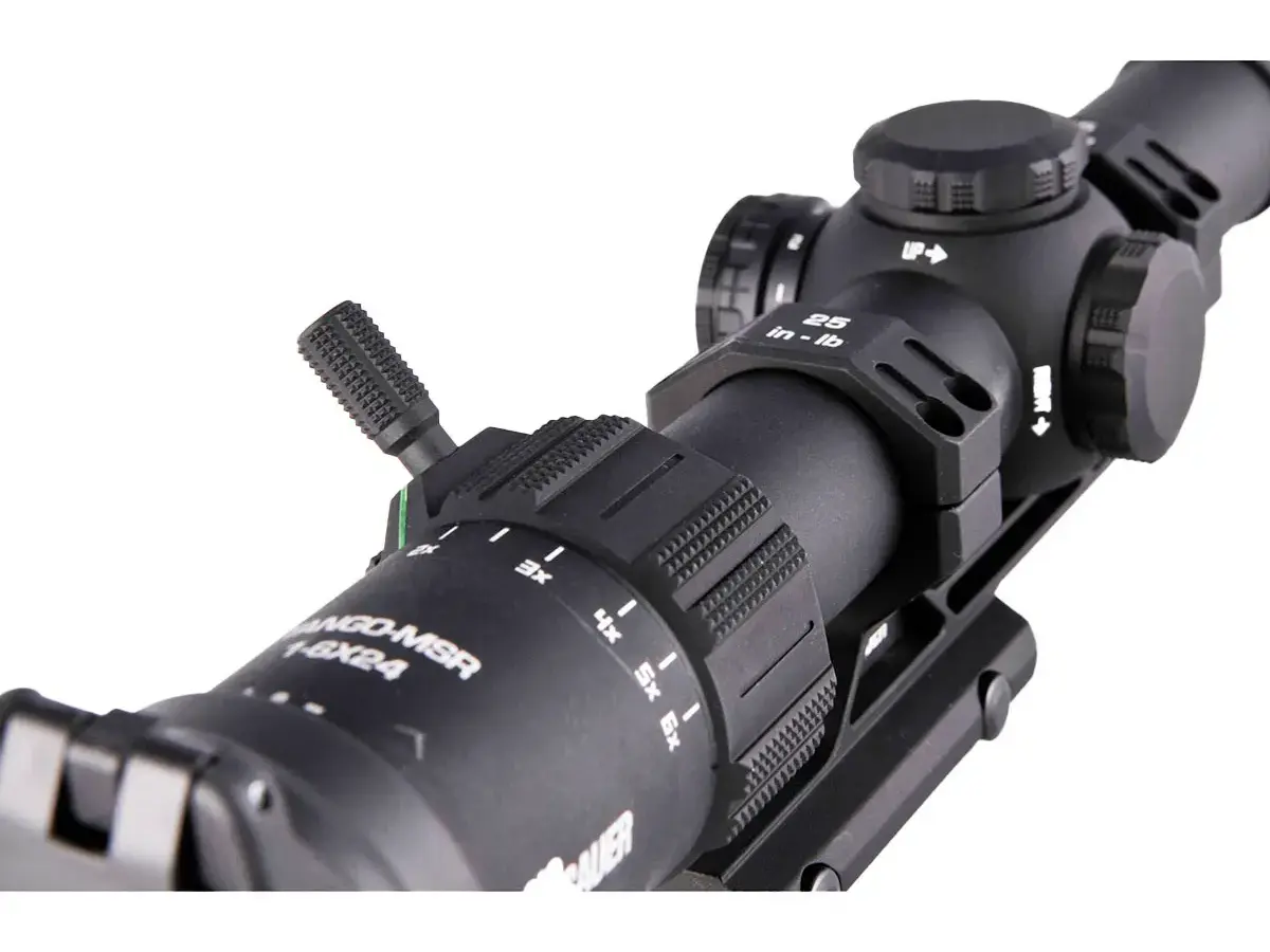 Tango MSR 1-6X24Mm FFP Ill BDC 6 Reticle W/Mount Black - photo 6
