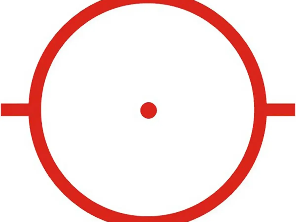 XPS2-0 Holographic 68 MOA Ring 1 MOA Red Dot Reticle Black - photo 5