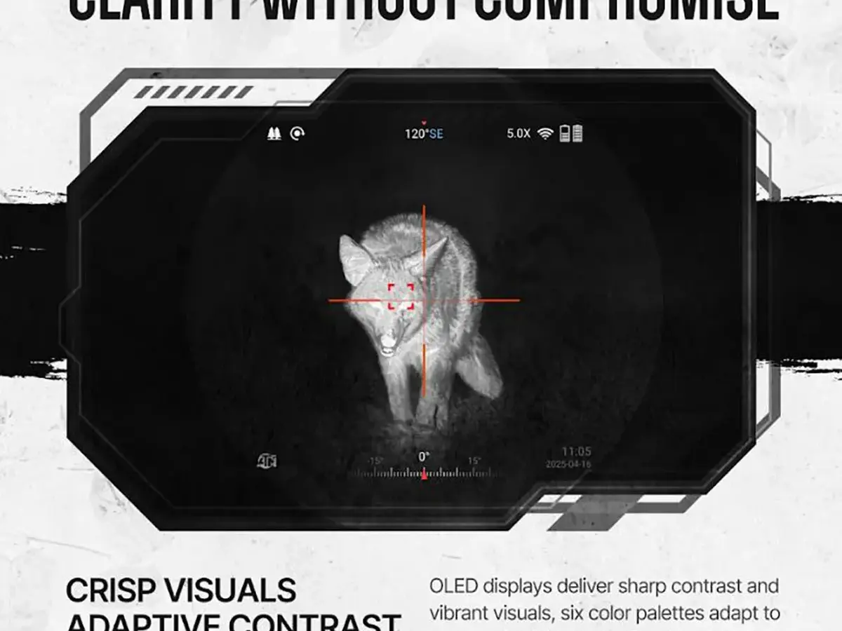 ThOR 6 Mini 3.5-28x 256×192 Res Compact Thermal Rifle Scope - photo 10