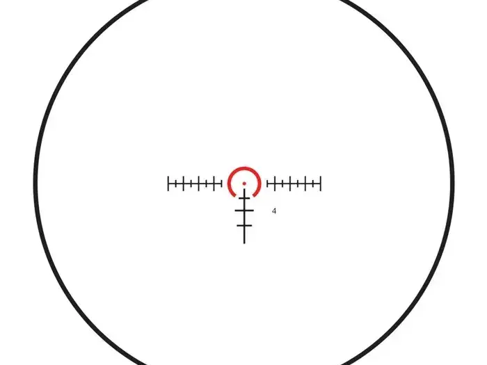 RT-6 1-6x24mm Illuminated Ballistic 5x AR/ No Mount Black - photo 3