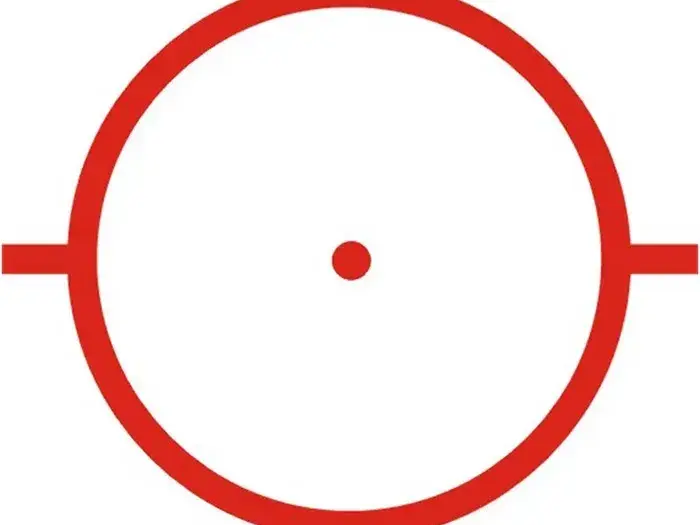 HWS EXPS2-0 Holographic 68 MOA Ring 1 MOA Red Dot Black - photo 3