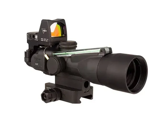 Compact ACOG 3x30mm FXD 556/62gr GRN Horseshoe W/Q-LOC & RMR - photo 3