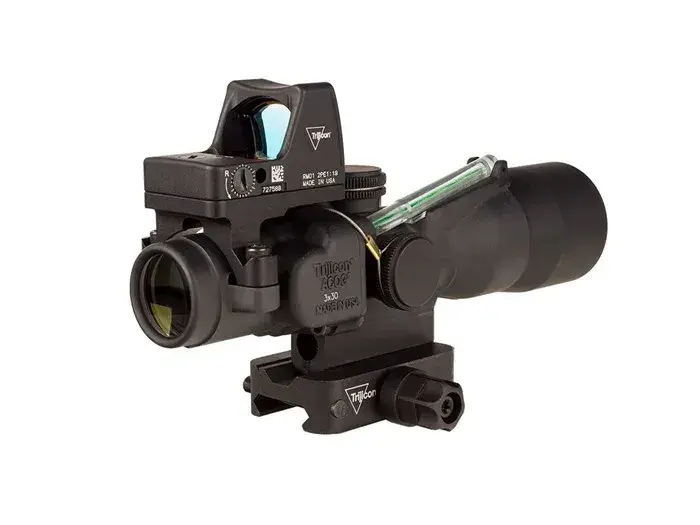 Compact ACOG 3x30mm FXD 556/62gr GRN Horseshoe W/Q-LOC & RMR - photo 4