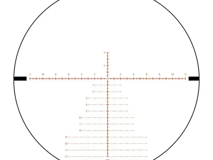 Tenmile 3-18x44mm FFP Illum Red/GRN MRAD Precision Tree BLK - photo 2