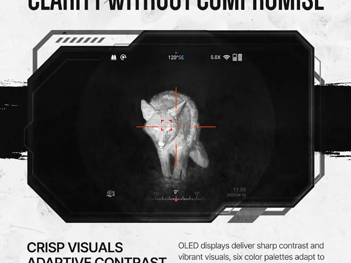 ThOR 6 Mini 2.5-20x 384×288 Res Compact Thermal Rifle Scope - photo 10