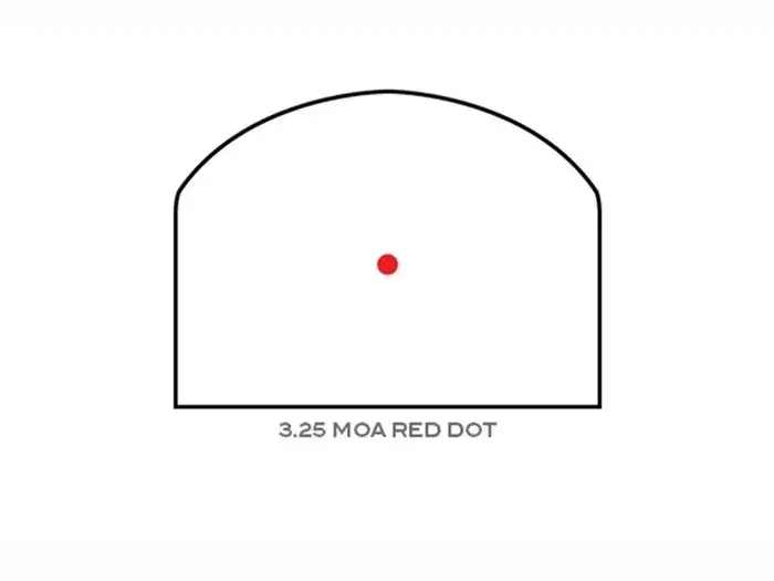 RMR Type 2 RM06 3.25 MOA Red Dot Sight Black - photo 6