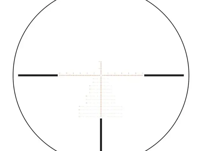 Credo 2-10x36mm FFP Illum Red MRAD Precision Tree Black