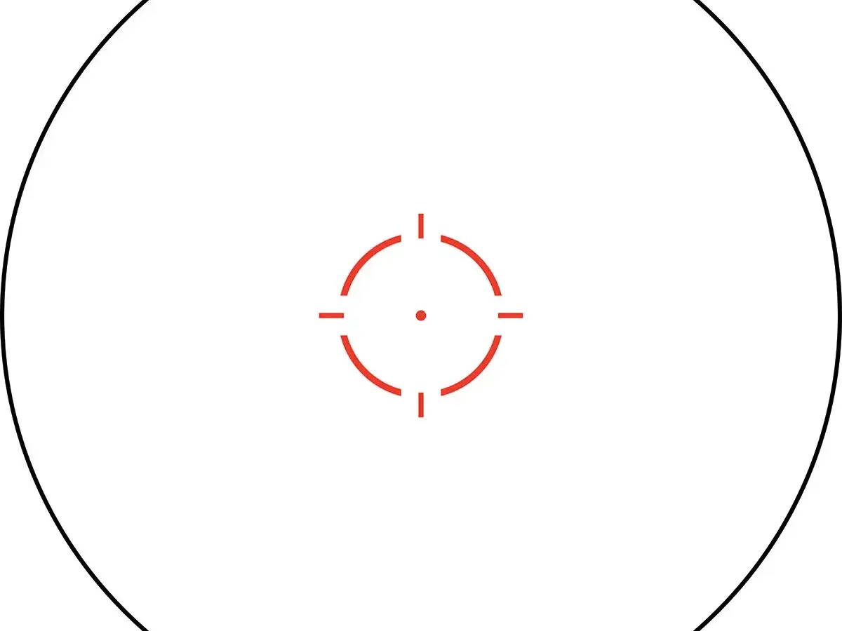 MRO HD 1x25 68 MOA Red Dot (No Mount) Black