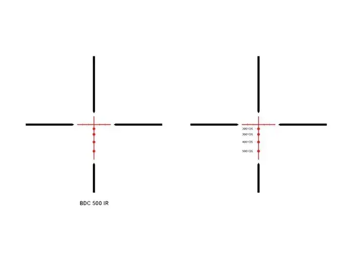 Neos 3-9x40mm SFP Illuminated BDC 500 IR Reticle Black - photo 3