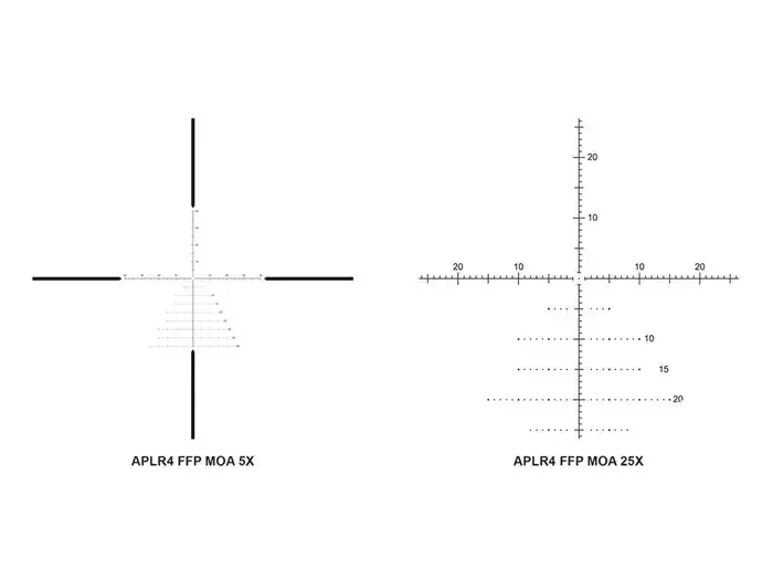 Midas TAC HD 5-25x56mm FFP APLR4 MOA Reticle Black - photo 3