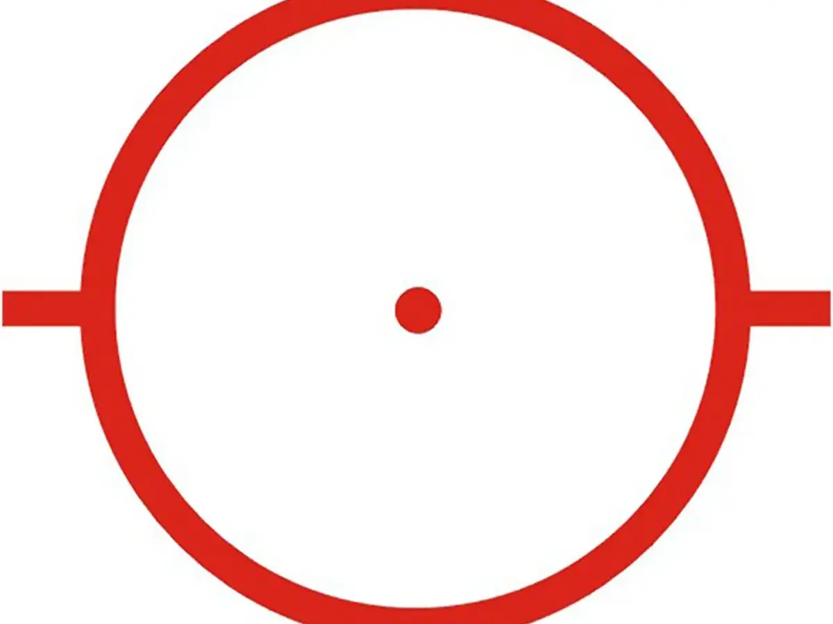 HWS 512 Holographic 68 MOA Red Circle-Dot Rear Buttons Black - photo 3