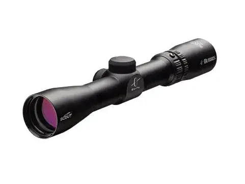 Scout 2-7x32mm SFP Ballistic Plex Reticle Black
