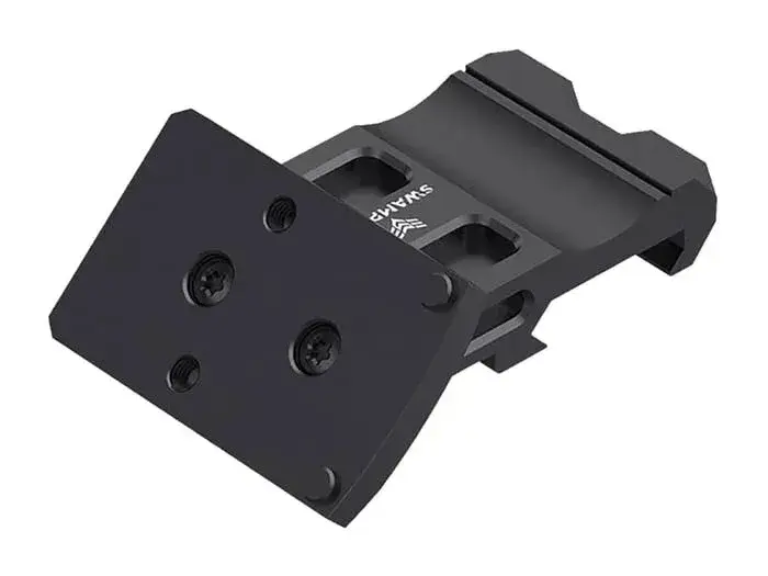 REBEL 45  Offset Dot Sight Mount Black