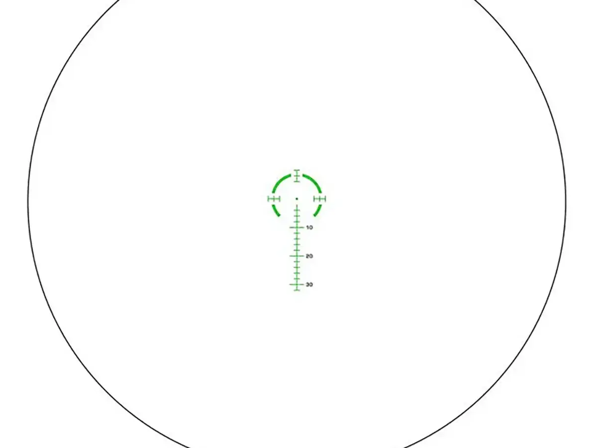Arrowhead LPVO 1-10x24mm SFP Ill Guerrilla Dot MOA-Green Blk - photo 4
