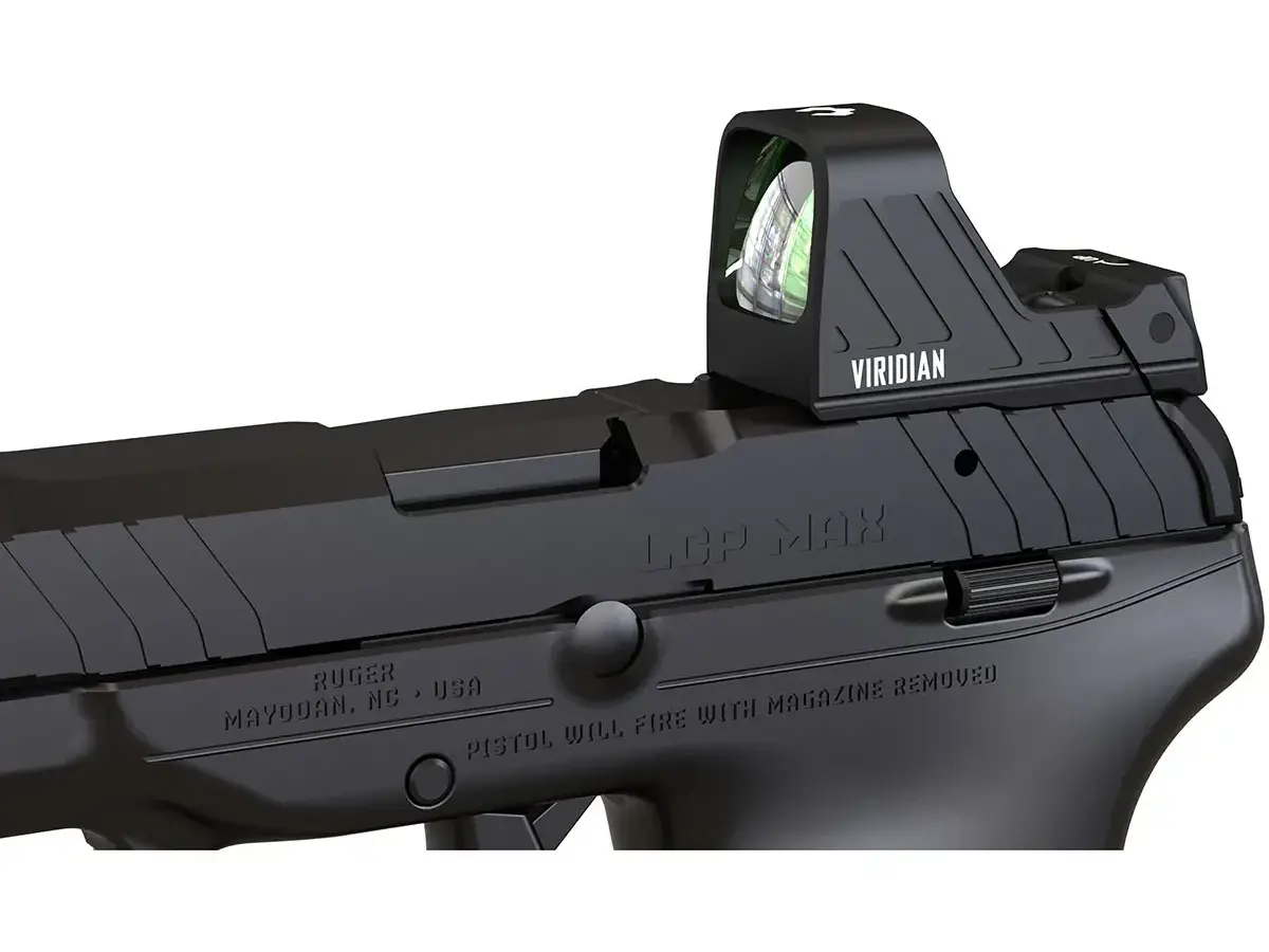 RFX Custom 1x16 for Ruger LCP Max Micro Green Dot Sight BLK - photo 2