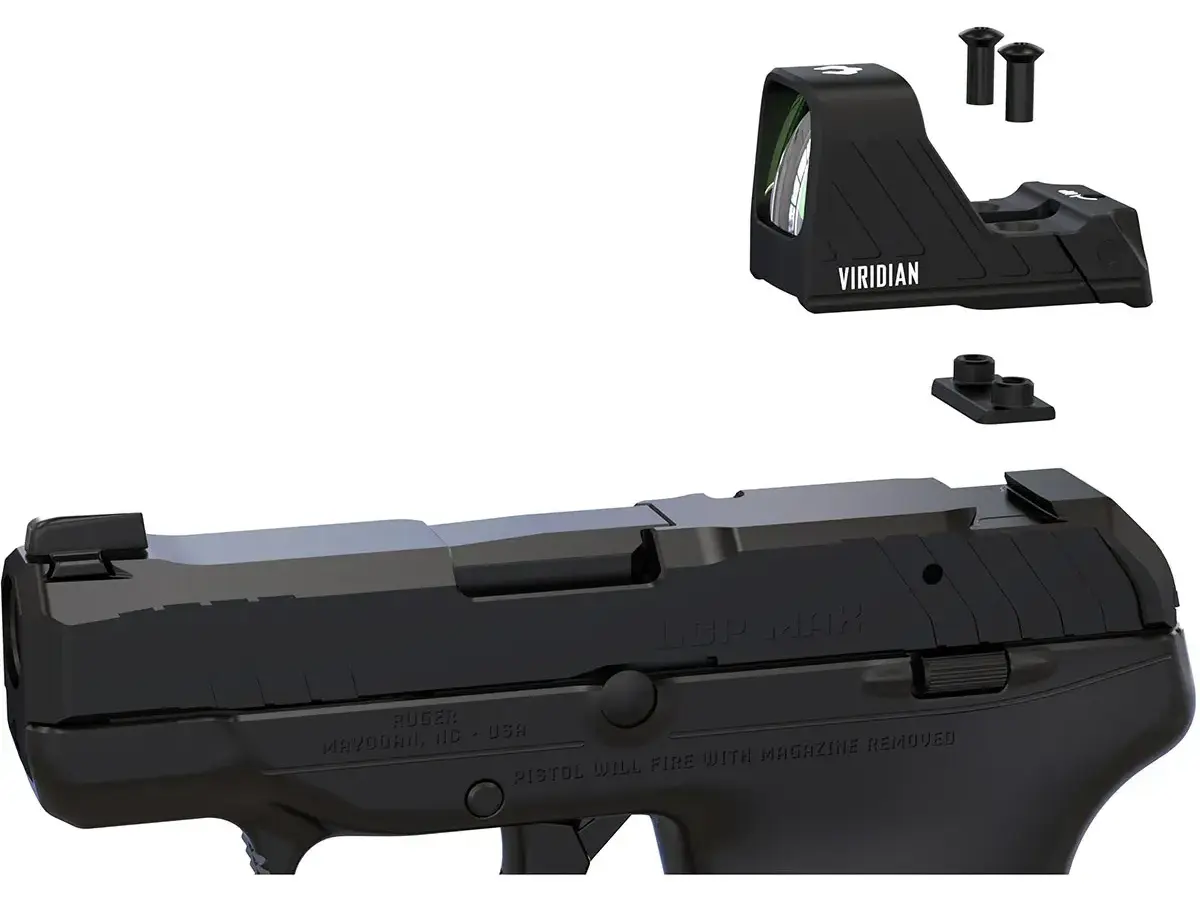 RFX Custom 1x16 for Ruger LCP Max Micro Green Dot Sight BLK - photo 3