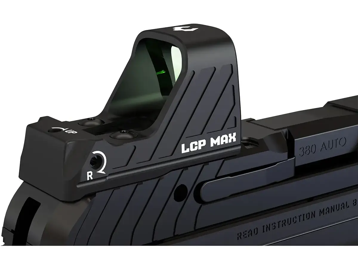RFX Custom 1x16 for Ruger LCP Max Micro Green Dot Sight BLK - photo 4
