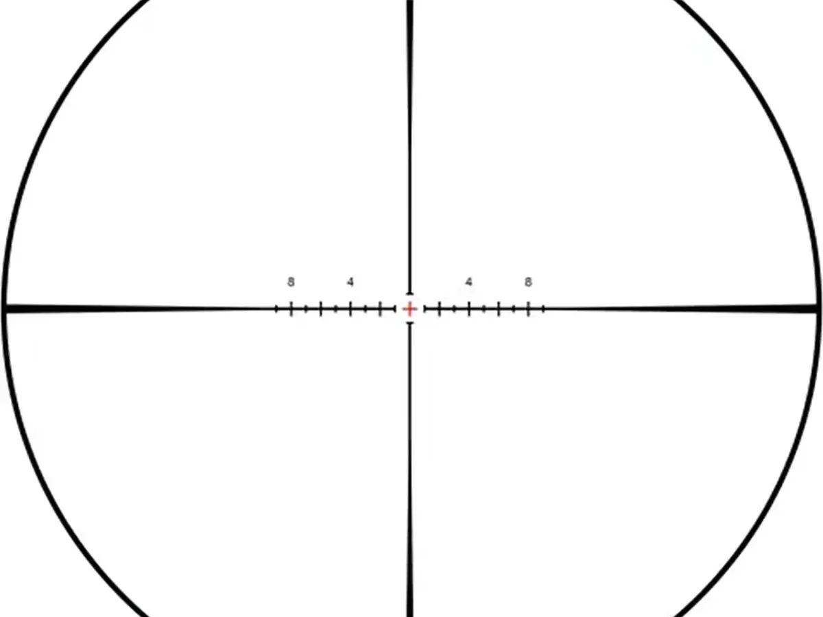 Fullfield 3-12x42mm SFP Ill Wind Ret-Illuminated Reticle BLK