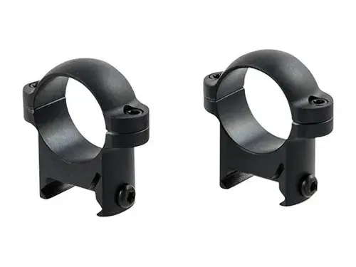 Zee Rings 1" Medium Steel Rings Matte Black - photo 2
