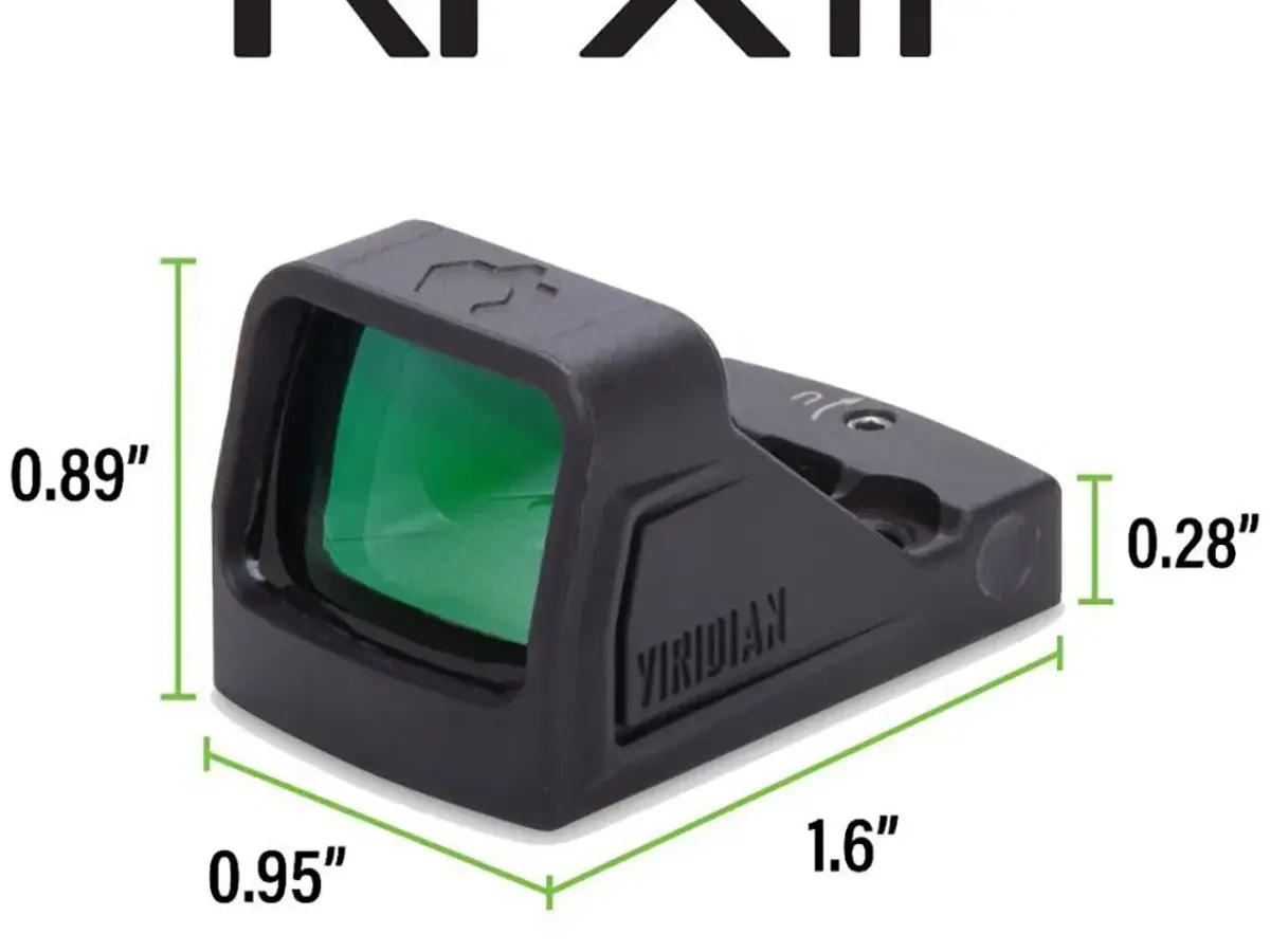 RFX11 1x16 Micro Green Dot Reflex Sight for Shield Black - photo 7