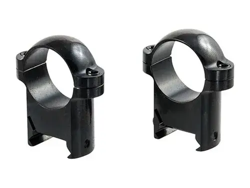 Zee Rings 1" High Steel Rings Gloss Black - photo 3
