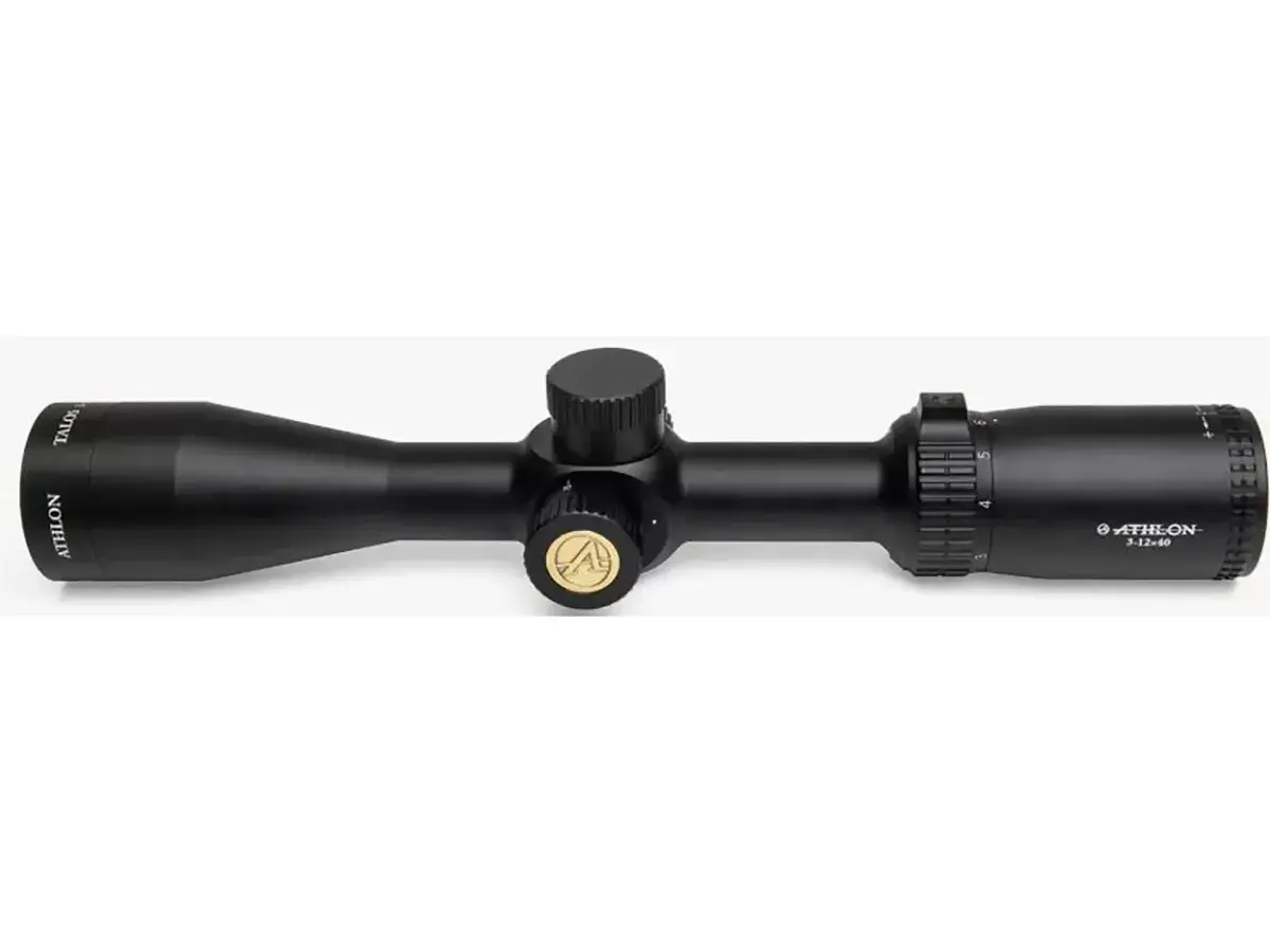 Talos 3-12x40mm SFP Mil-Dot Reticle Black - photo 2