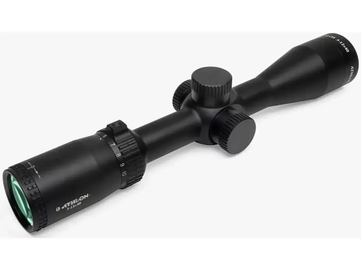 Talos 3-12x40mm SFP Mil-Dot Reticle Black - photo 4