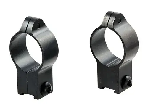 1" High (0.60") 11mm CZ Rings, Black - photo 3