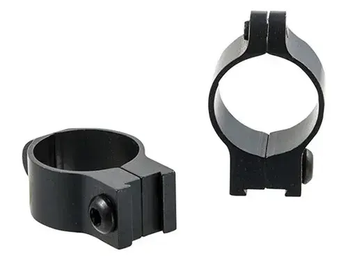 1" Low (0.35") 11mm CZ Rings, Black - photo 3
