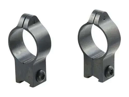 1" High (0.60") 11mm Dovetail Rings, Black