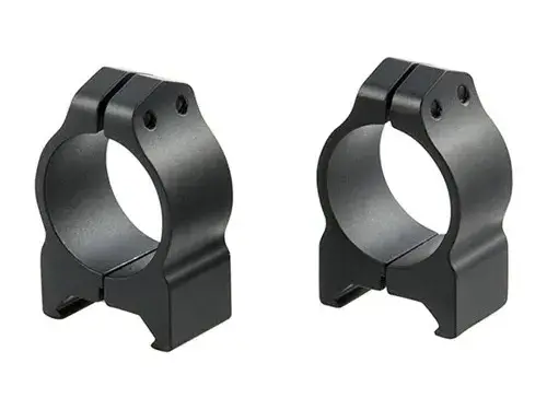 1" Low (0.750") Fixed Rings, Black - photo 2
