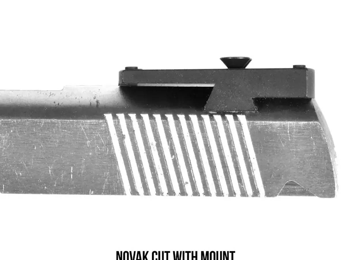 Novak Cut Sight Mount For Vortex Viper/Venom Fits 1911 Black - photo 3