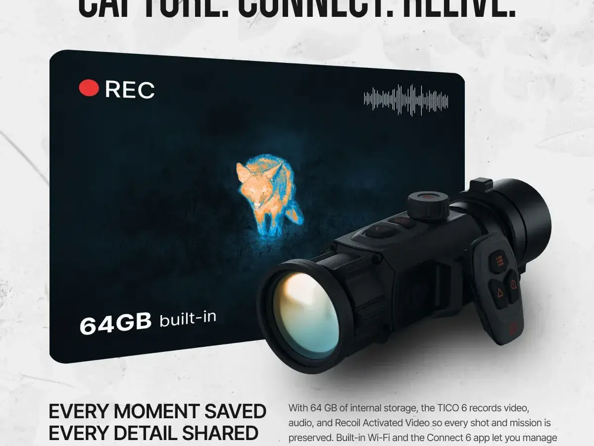 TICO 6 1x 640x512 Clip-On Thermal Optic - photo 8