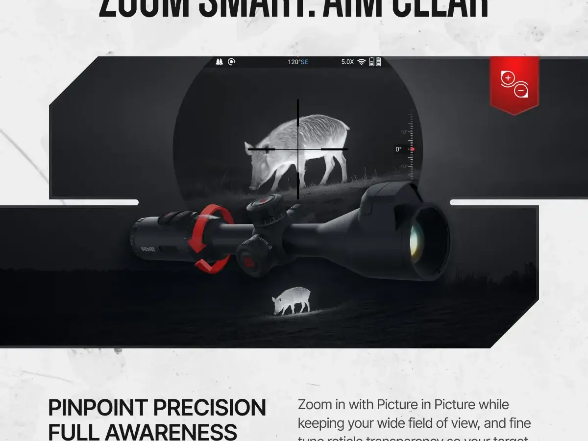 Elite 3-24x 640x512 Res Thermal Rifle Scope - photo 9
