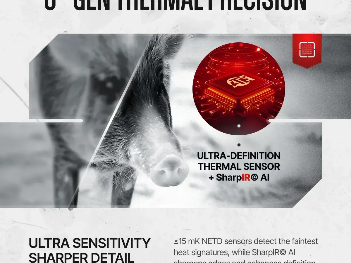 Elite 2-16x 640X512 Res Thermal Rifle Scope w/Laser - photo 7
