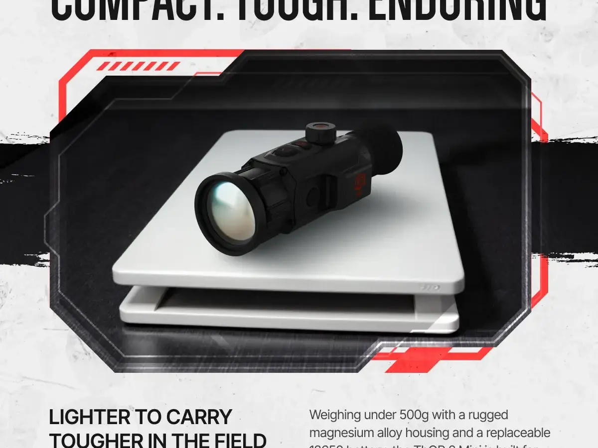 ThOR 6 Mini 3-24x 640X512 Res Compact Thermal Rifle Scope - photo 9