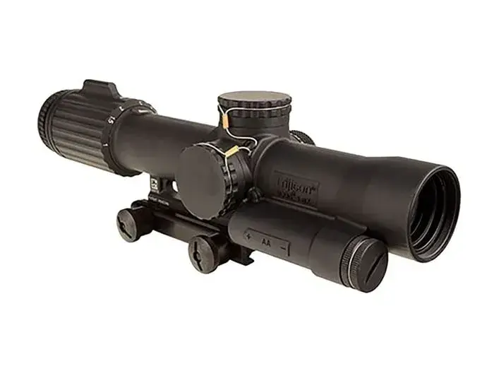 VCOG 1-8x28mm FFP Illum Red MOA Crosshair Dot BLK W/TA51 MNT - photo 6