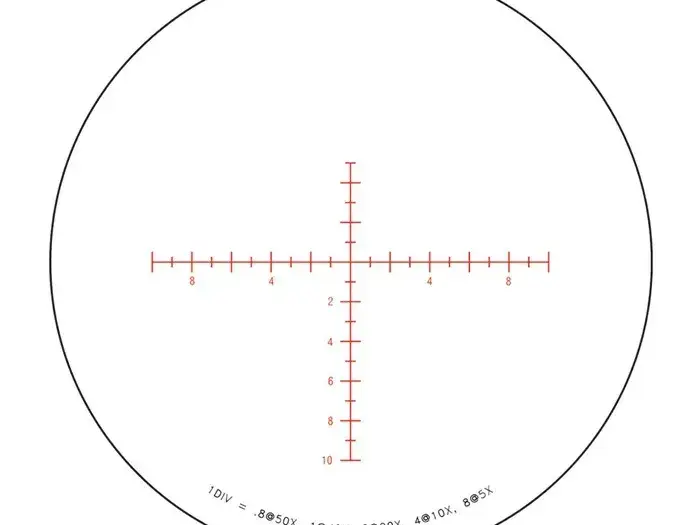 Tenmile 5-50x56mm SFP Illum Red/Green MOA Long Range Black - photo 7