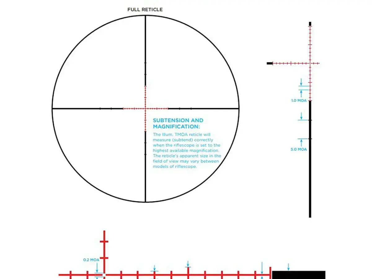 VX-6HD GEN2 4-24x52mm SFP Illuminated TMOA Black - photo 3