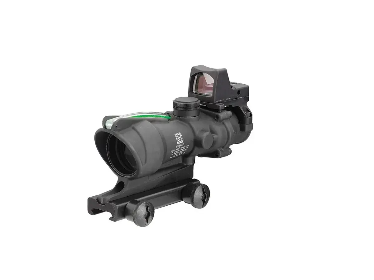 ACOG 223 BDC 4x32mm FXD GRN Chevron BLK W/TA51 & RMR Type 2