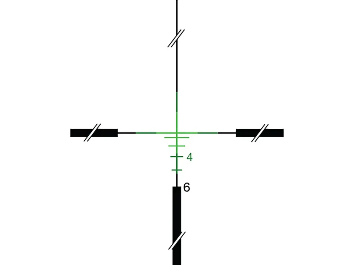 ACOG 223 BDC 4x32mm FXD GRN Crosshair BLK W/TA51 & RMR Type2