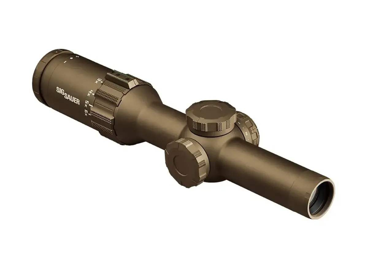 Tango6T 1-6x24mm FFP Illum 556/762 Horseshoe Dot Reticle FDE - photo 2