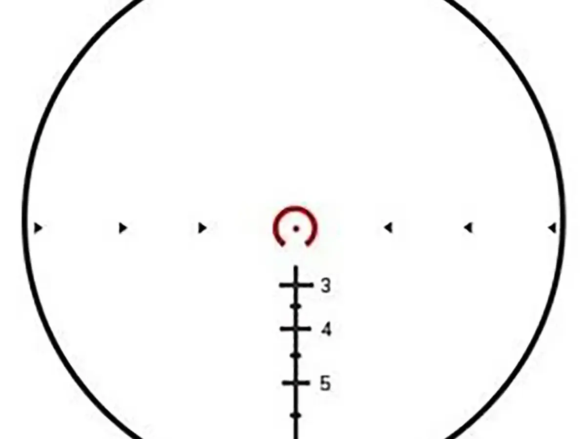 Tango6T 1-6x24mm FFP Illum 556/762 Horseshoe Dot Reticle FDE - photo 3