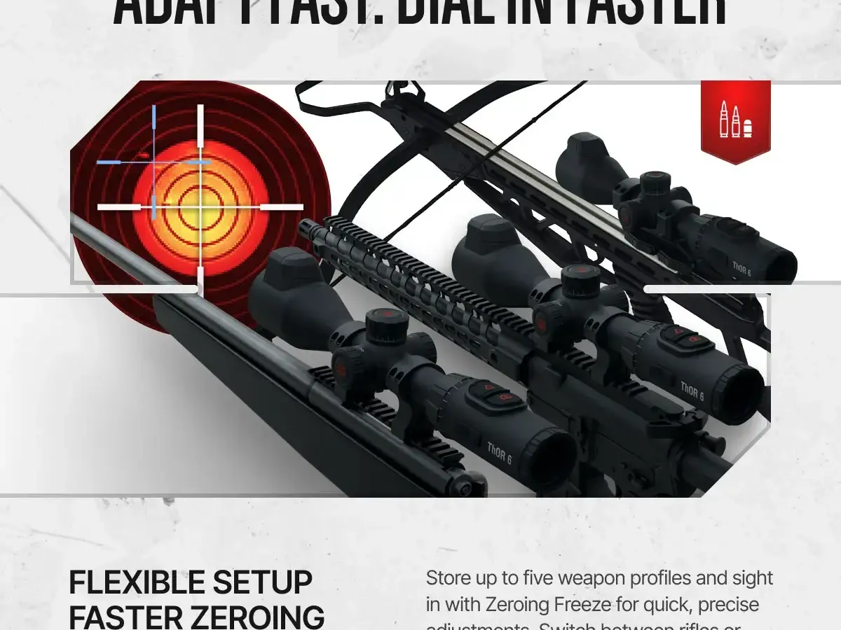 Elite 2.5-20x 384X288 Res Thermal Rifle Scope - photo 7