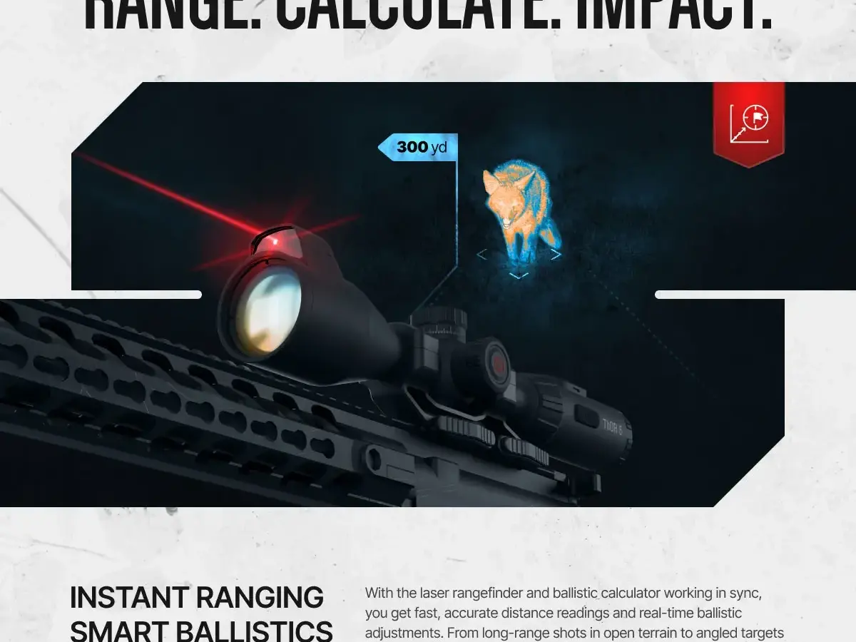 Elite 2.5-20x 384X288 Res Thermal Rifle Scope - photo 8