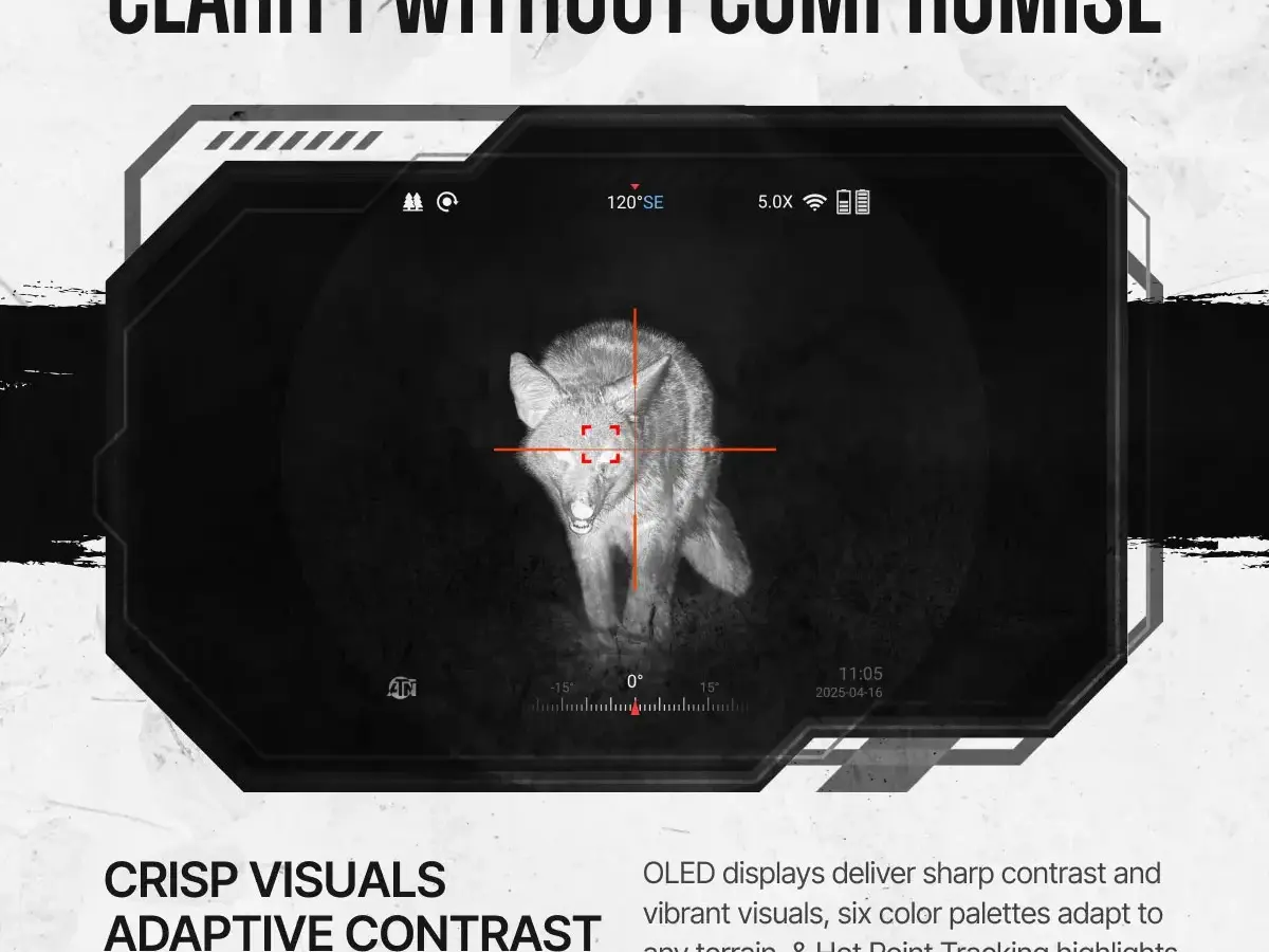 ThOR 6 Mini 3.5-28x 384×288 Res Compact Thermal Rifle Scope - photo 10