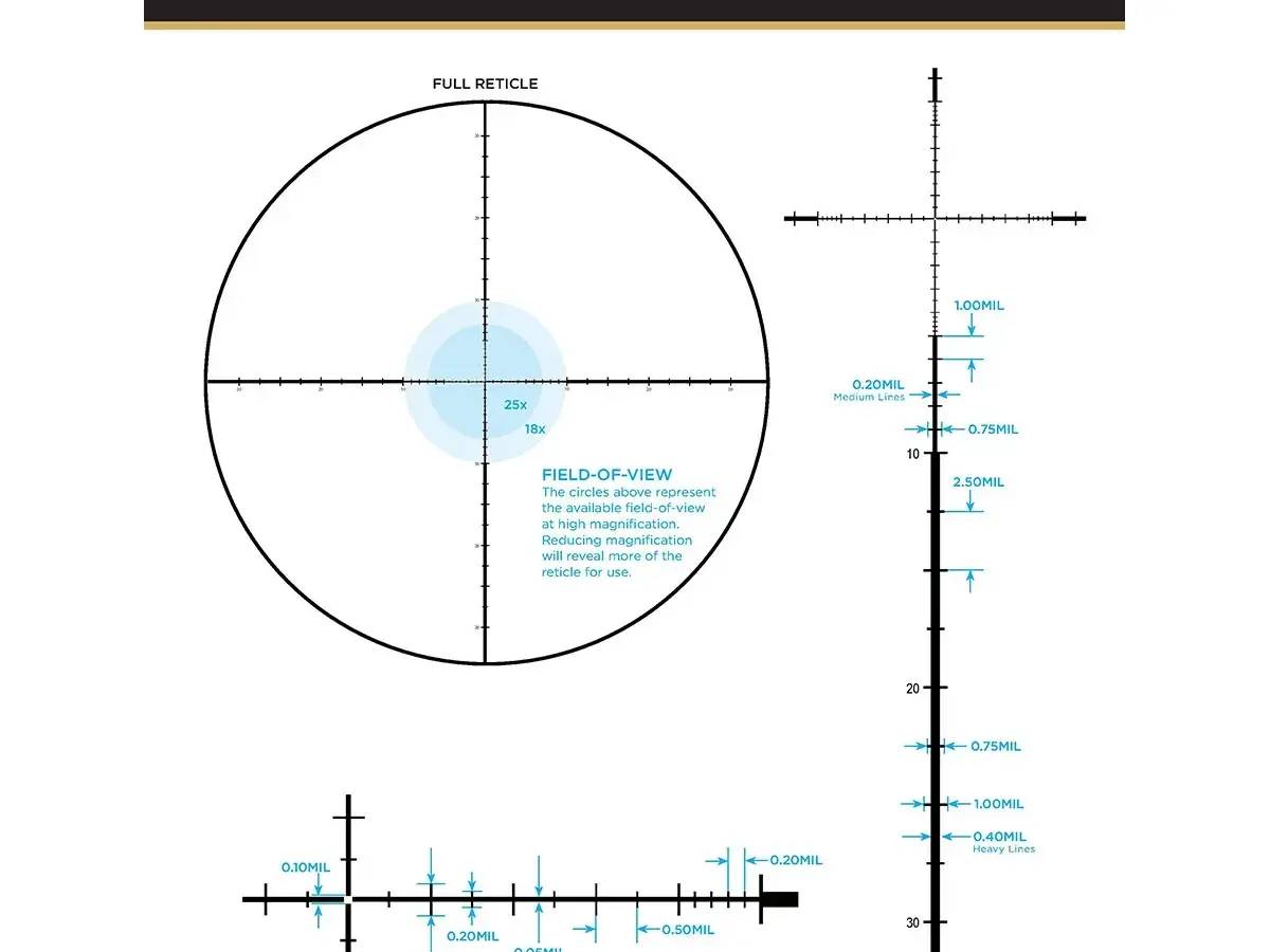 MARK 5HD 2-10x30mm FFP TMR Reticle Black - photo 5