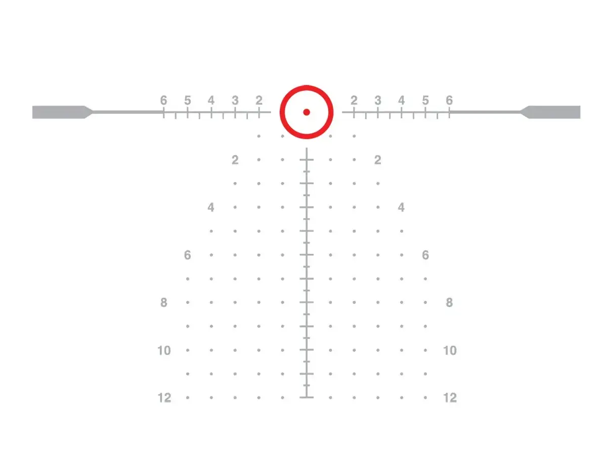 Vudu 1-10x28mm FFP Illuminated SR5 MRAD Reticle Tan - photo 2